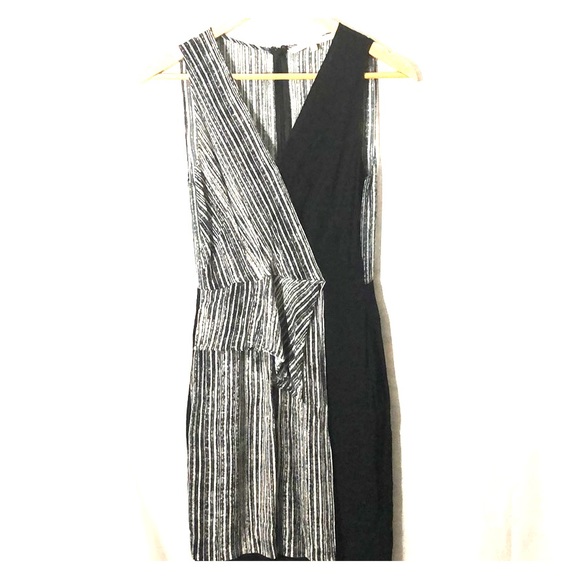 RACHEL Rachel Roy Dresses & Skirts - 🌺 Sleeveless Striped Black White Rachel Roy Dress